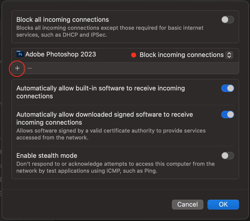 unlicensed apps have been disabled. get genuine adobe apps. mac